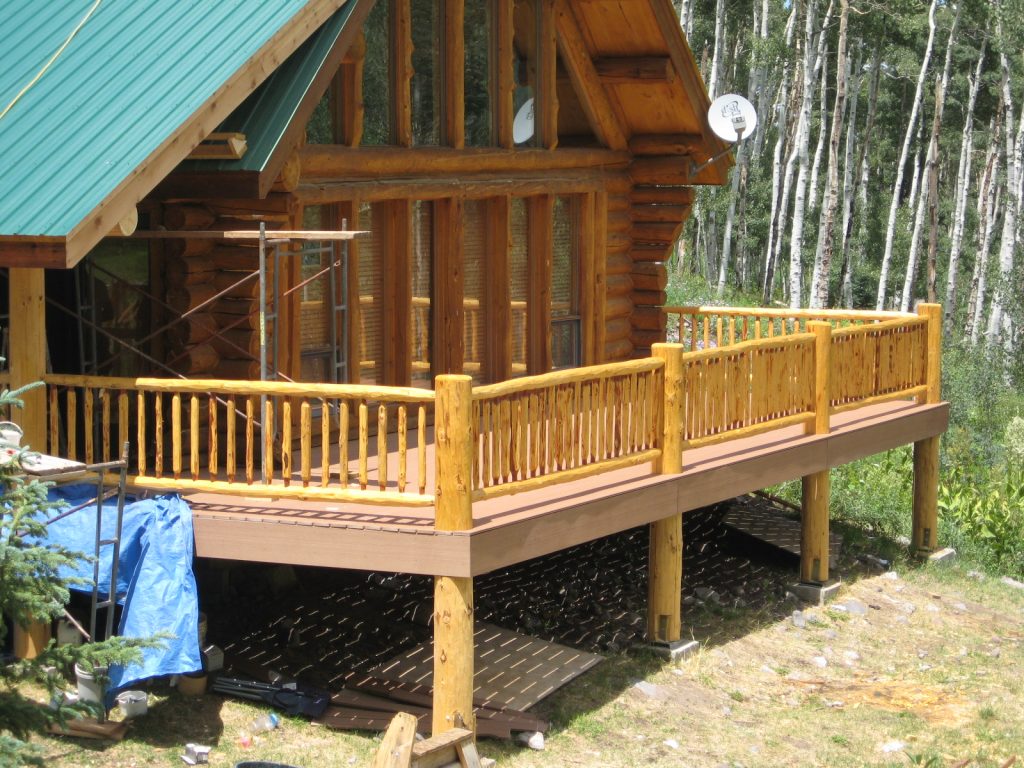 New deck after cabin deck replacement