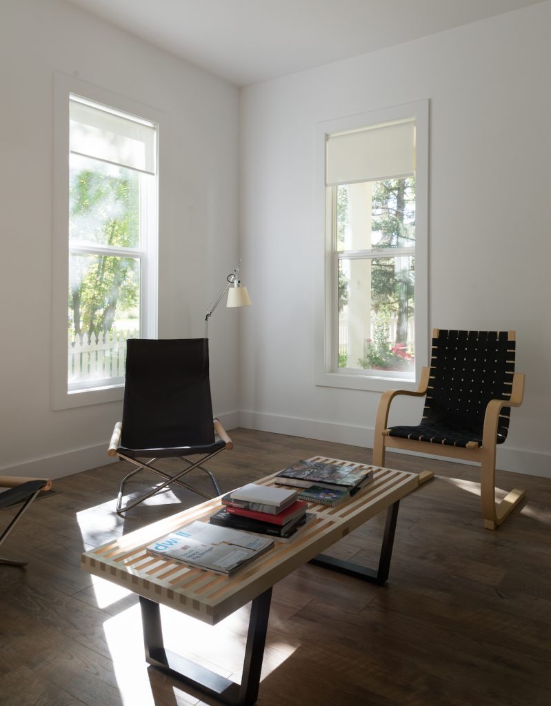 Historic home after renovation in Ridgway Colorado