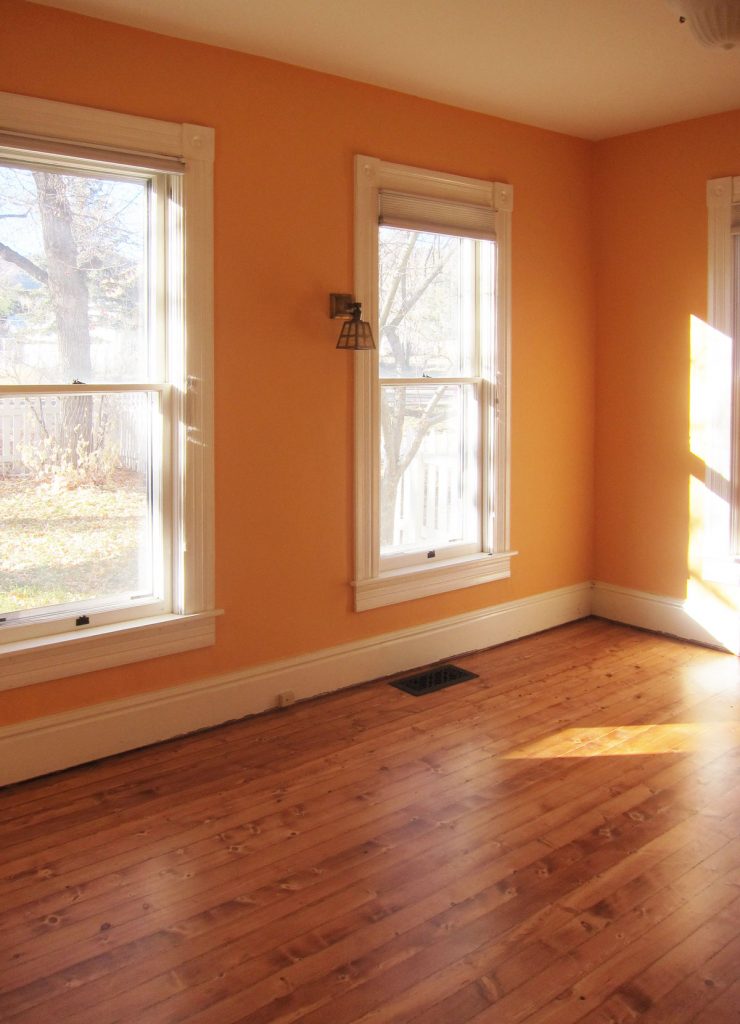 Historic home before renovation in Ridgway Colorado