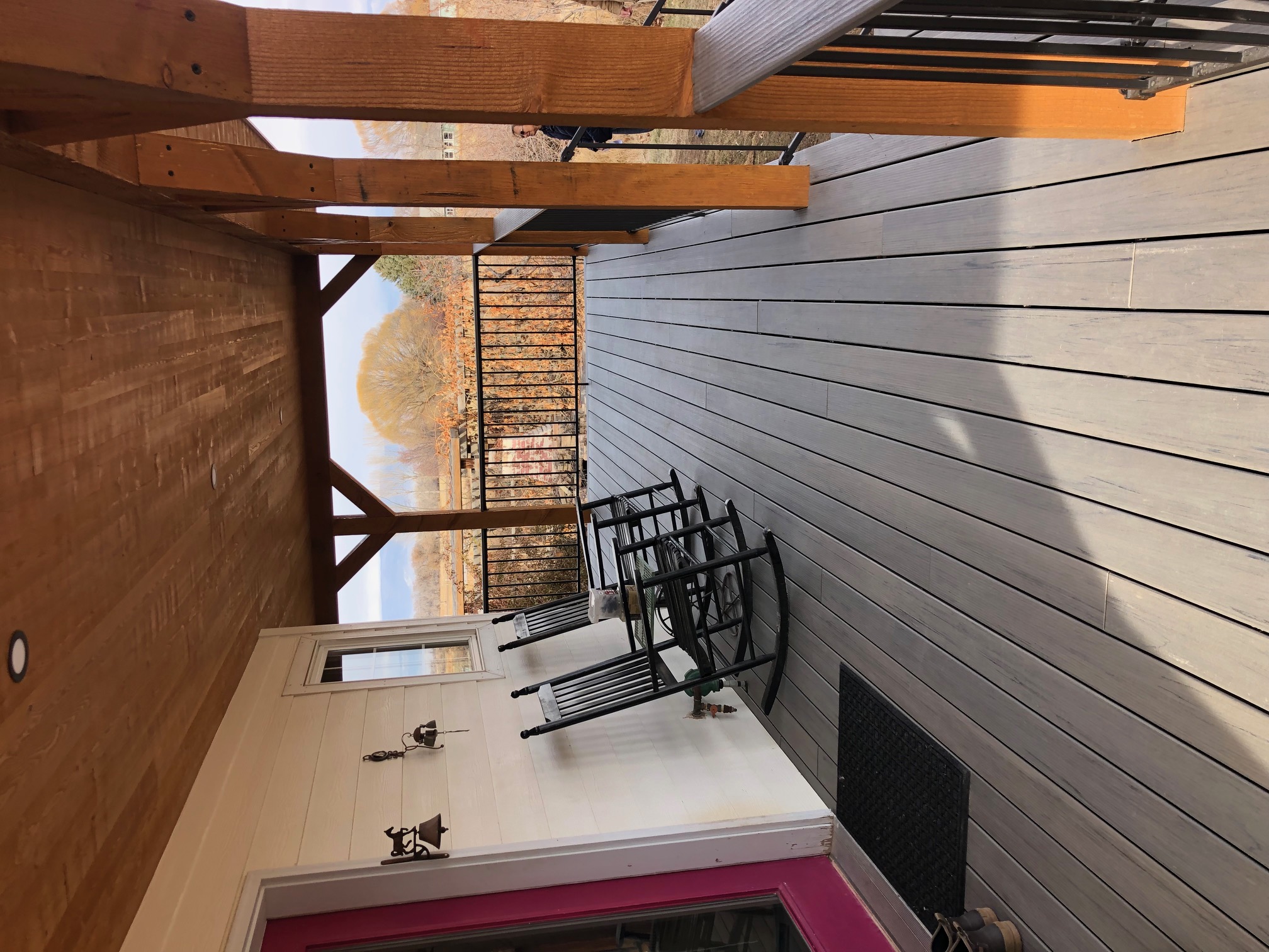 Deck detail Montrose Colorado